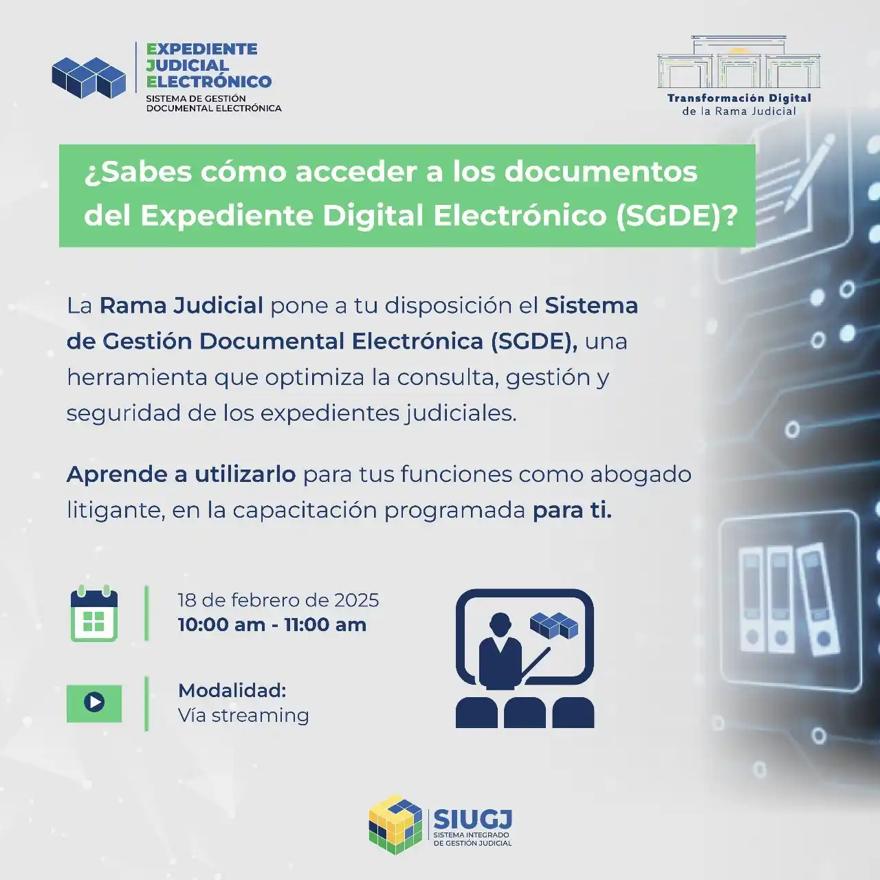 Consejo Superior de la Judicatura post