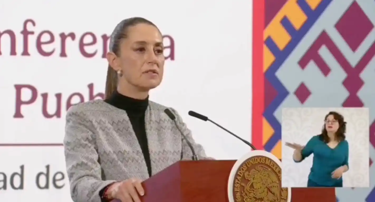 Image from Contralínea: *🎥 LA MAÑANERA DEL PUEBLO 🇲🇽* | La presidenta Sheinbaum, habló sobr...