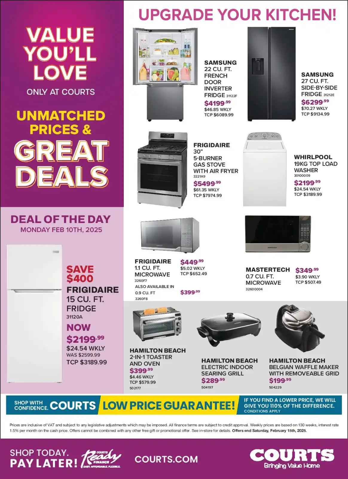 Image from Courts Barbados: 🍳✨ Upgrade Your Kitchen with Courts! ✨🍽️ Unbeatable prices on fridg...