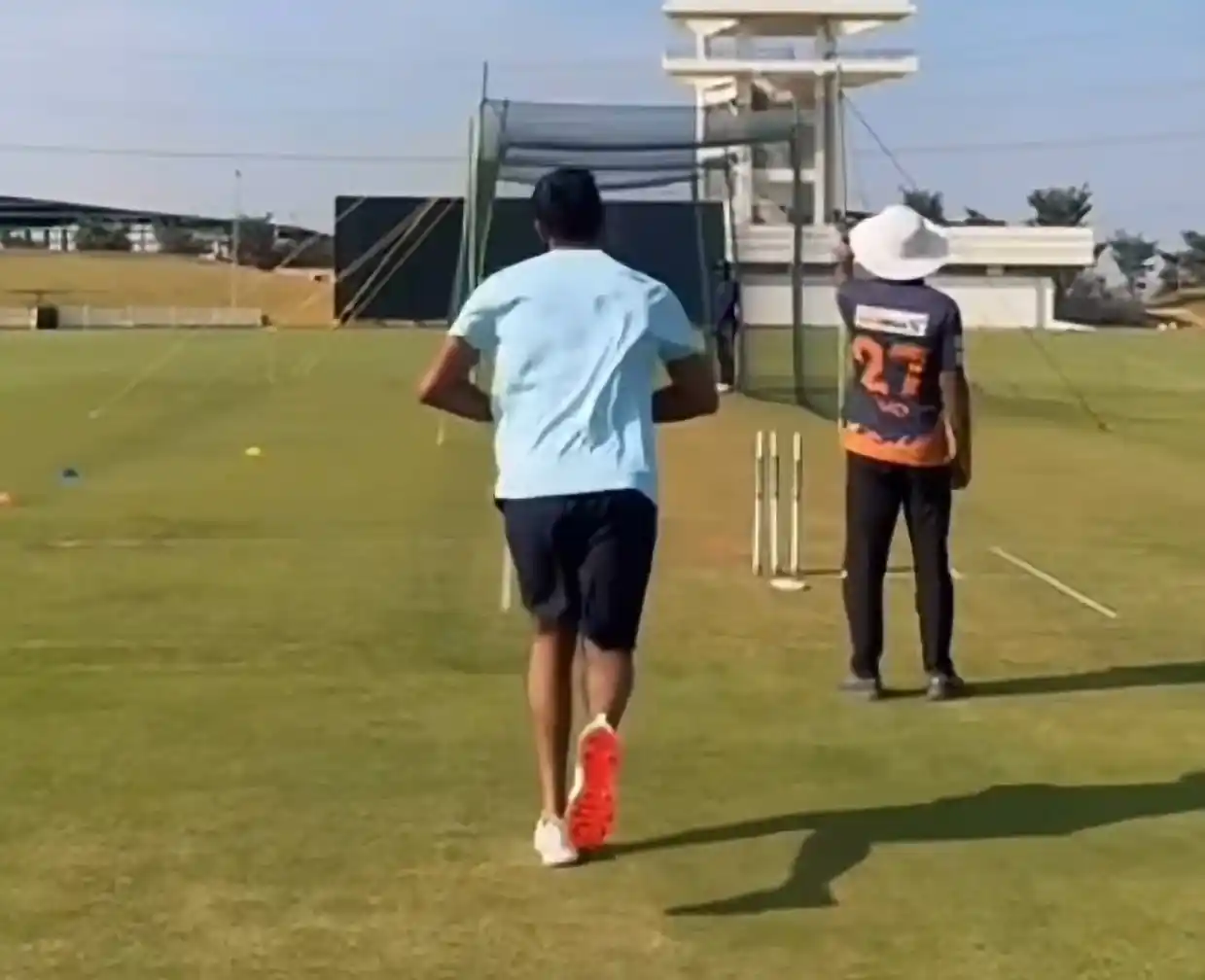 Image from Cricadium🏏: Great news for Team India! 🇮🇳 Jasprit Bumrah is back to bowling in t...