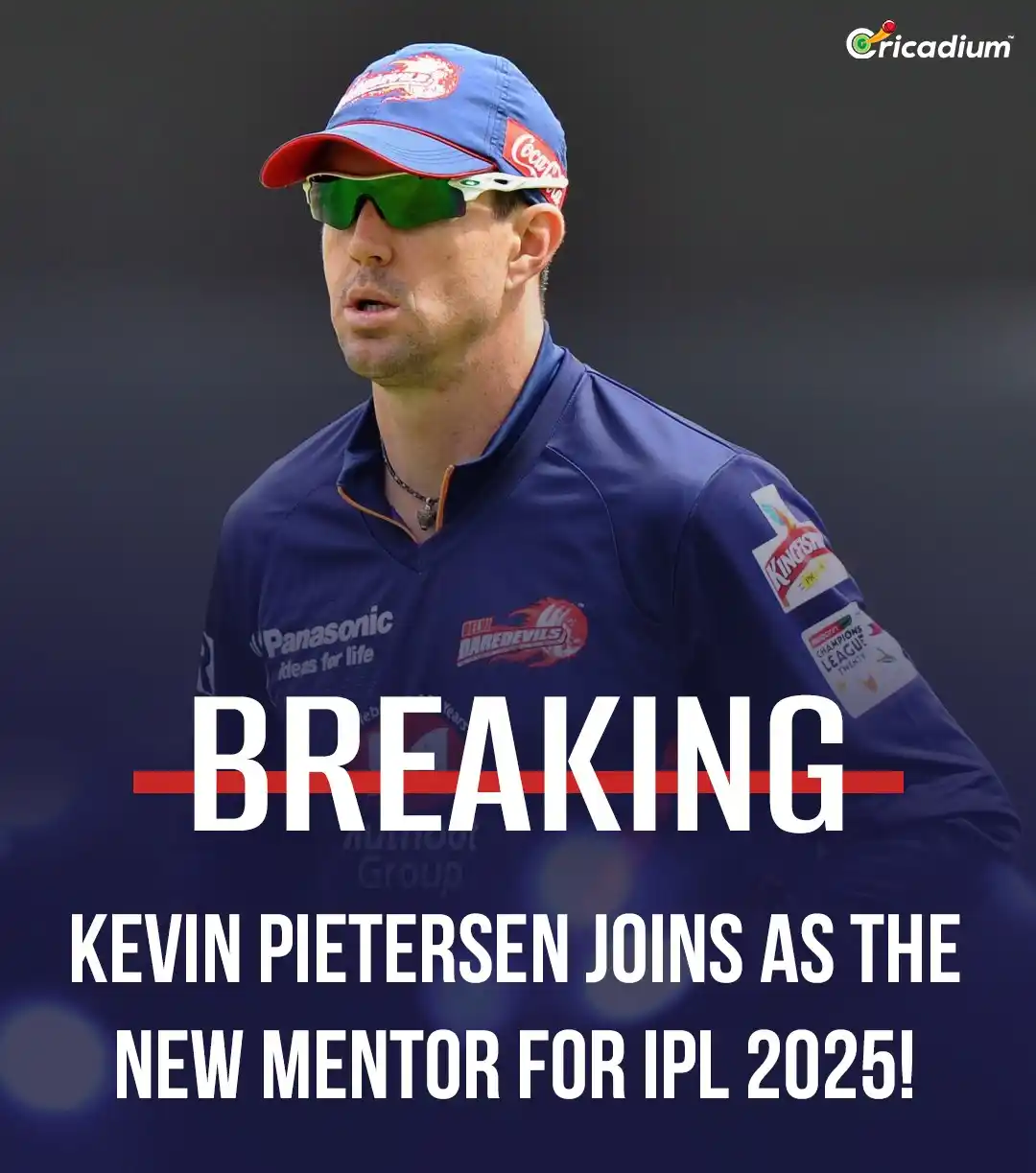 Image from Cricadium🏏: He's back! 🔥 Former England captain Kevin Pietersen returns to Delhi ...