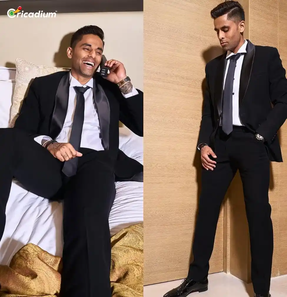 Image from Cricadium🏏: Indian T20I Captain Suryakumar Yadav’s DAPPER Look! 🔥😎 📸 Suryakuma...