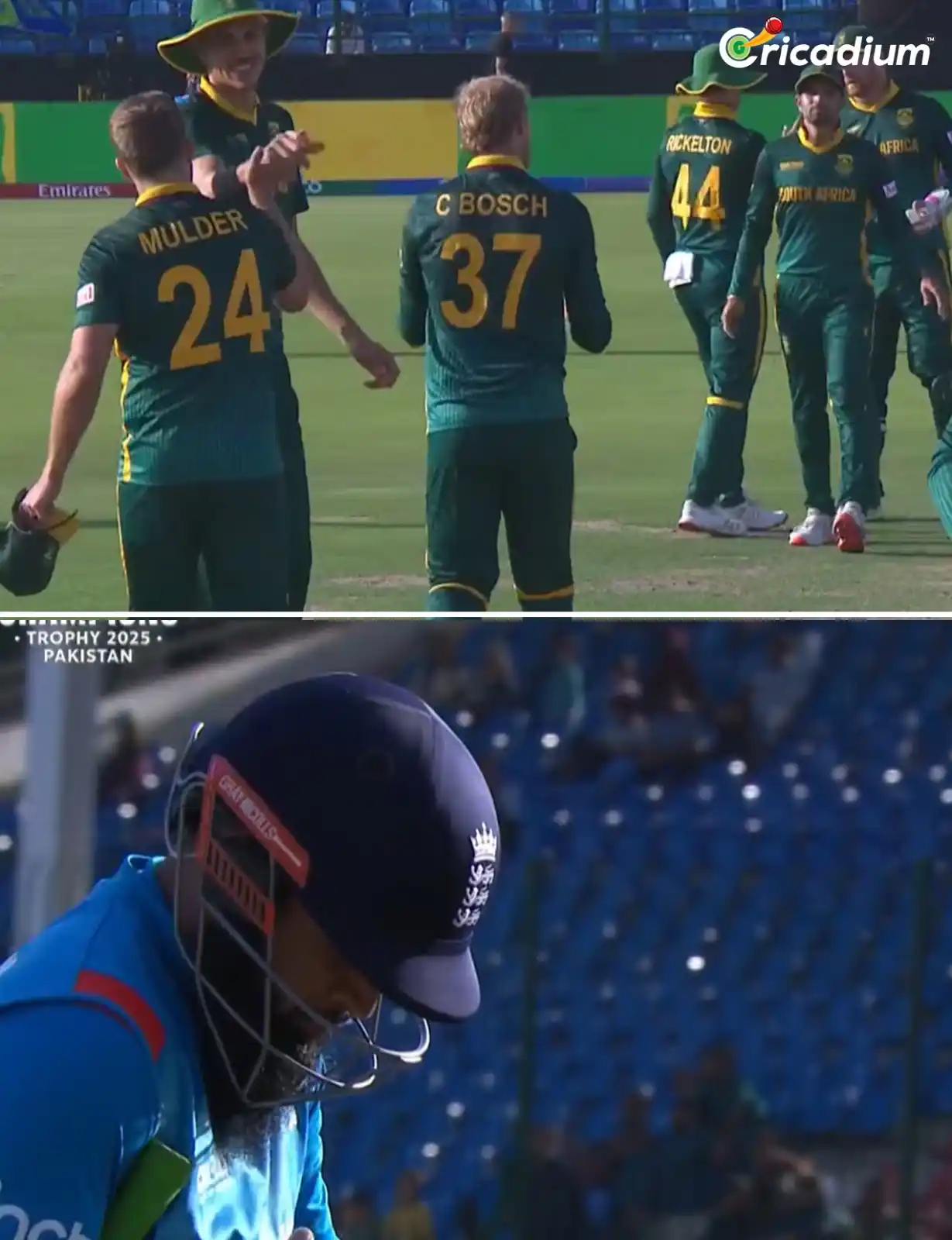 Image from Cricadium🏏: 🇿🇦 What a bowling performance from South Africa! 🔥 🔢 England are ...