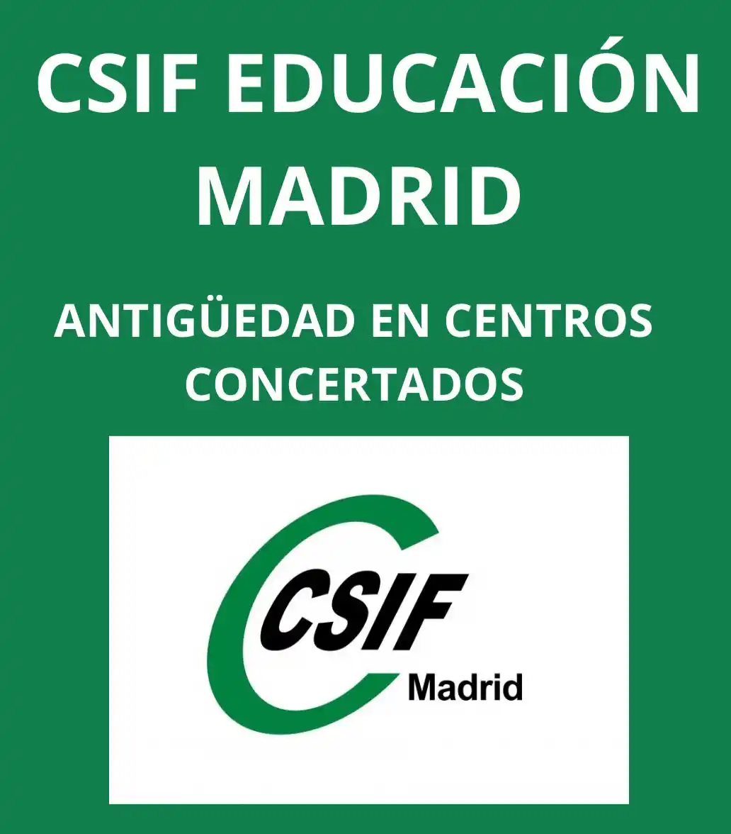 CSIF Educación Madrid  post