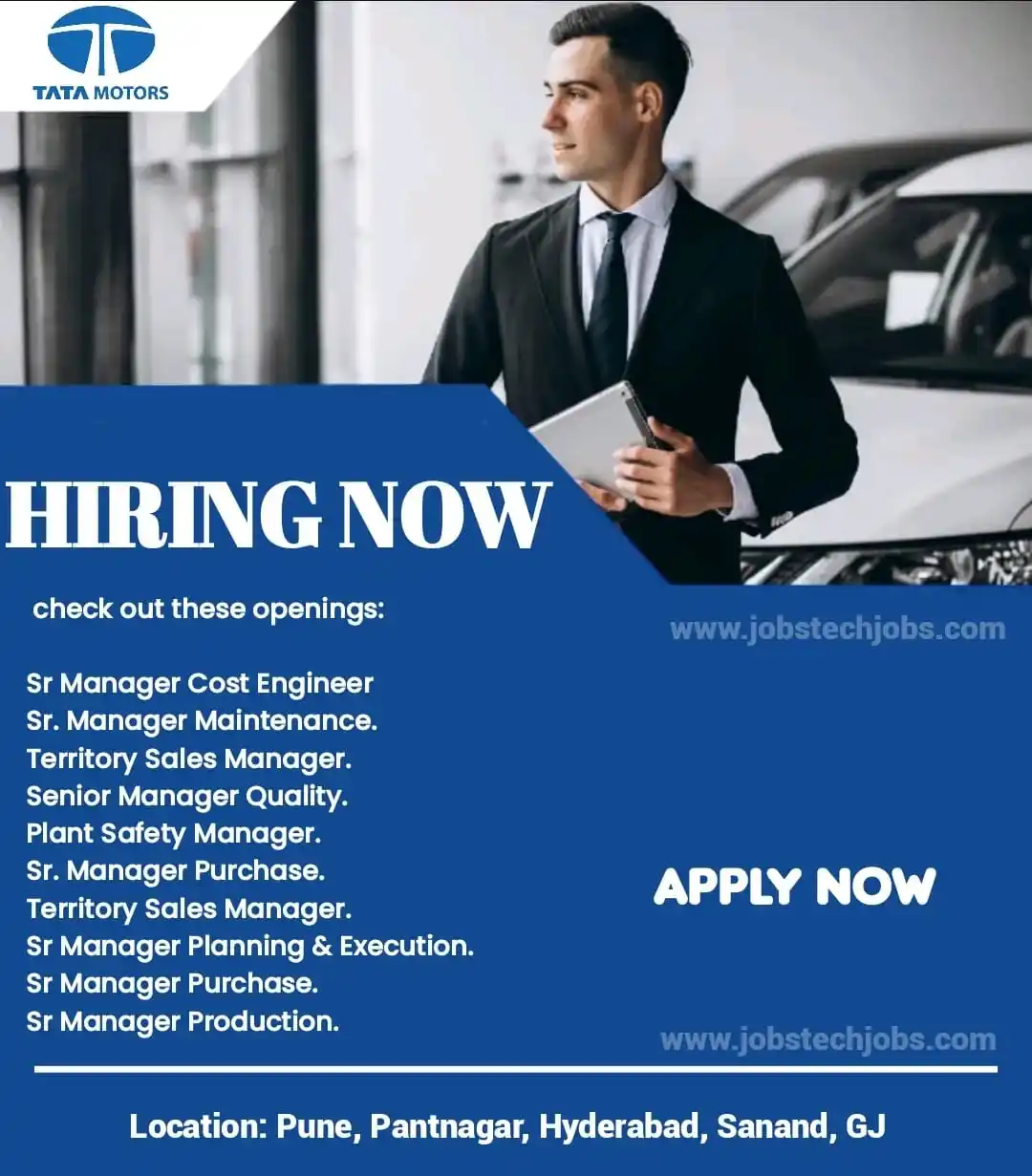 Image from CS/IT JOBS💻🖥️: Latest Job Opportunities at Tata Motors - February 2025! 🚗 Tata Moto...