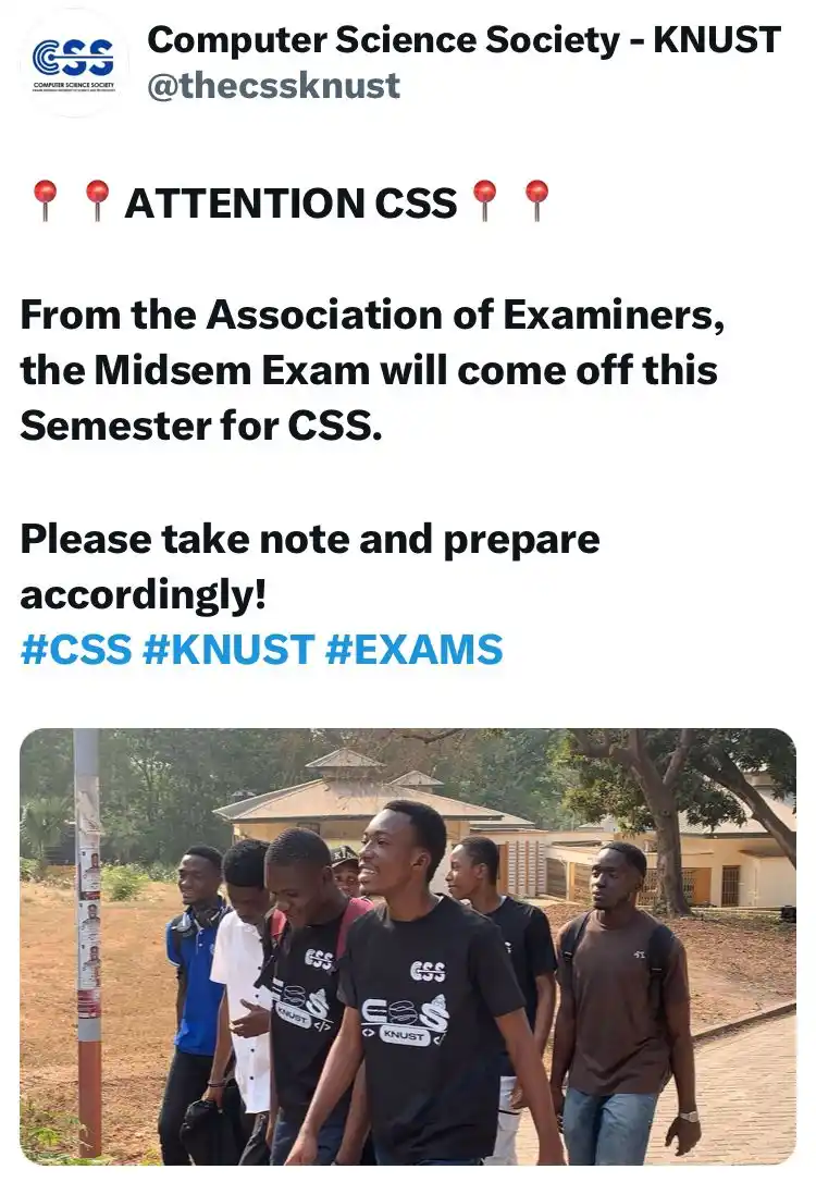 CSS - KNUST 🧑‍💻👩‍💻 post