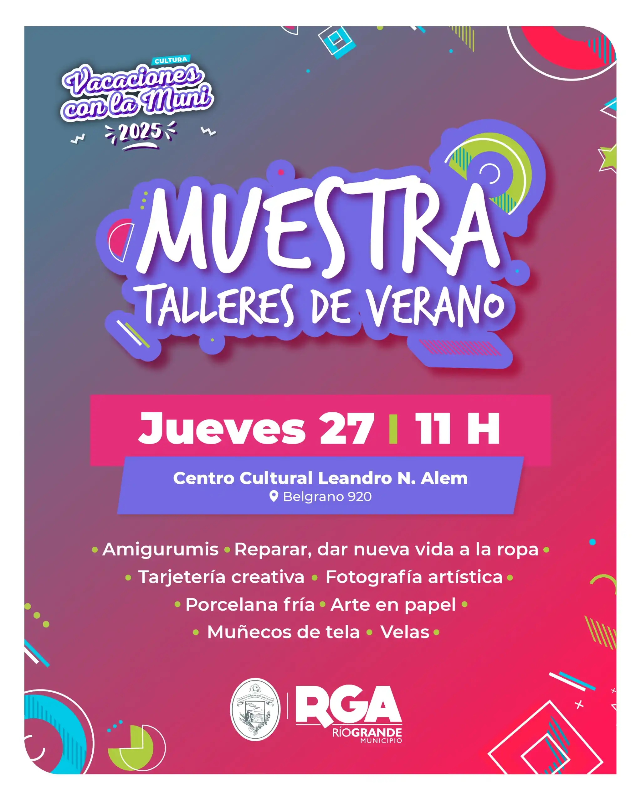 Cultura - Municipio RGA post