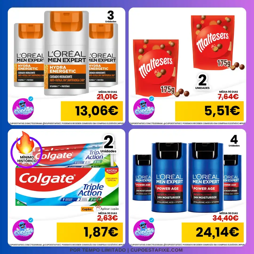 Cupões Tá Fixe 🔥 post