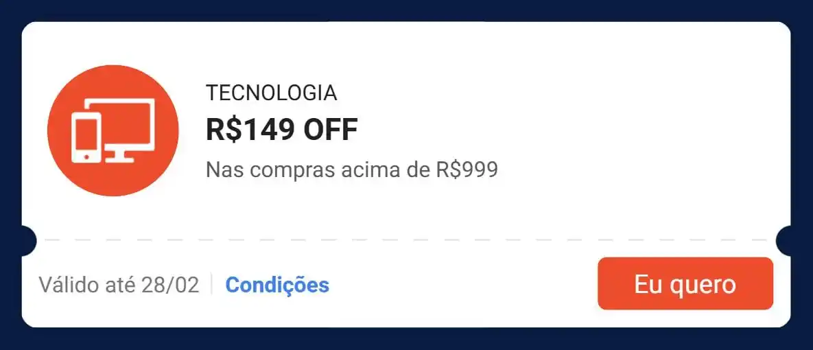 Cupons de Lojas (Shopee, Mercado Livre, etc) post