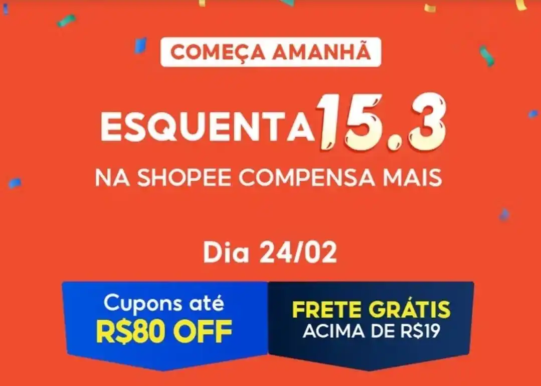 Cupons de Lojas (Shopee, Mercado Livre, etc) post