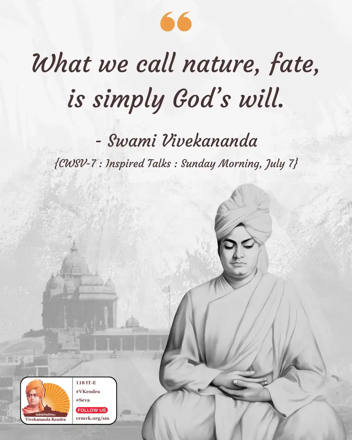 Daily Vivekananda post