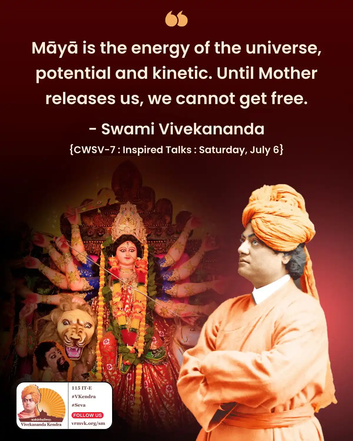 Daily Vivekananda post