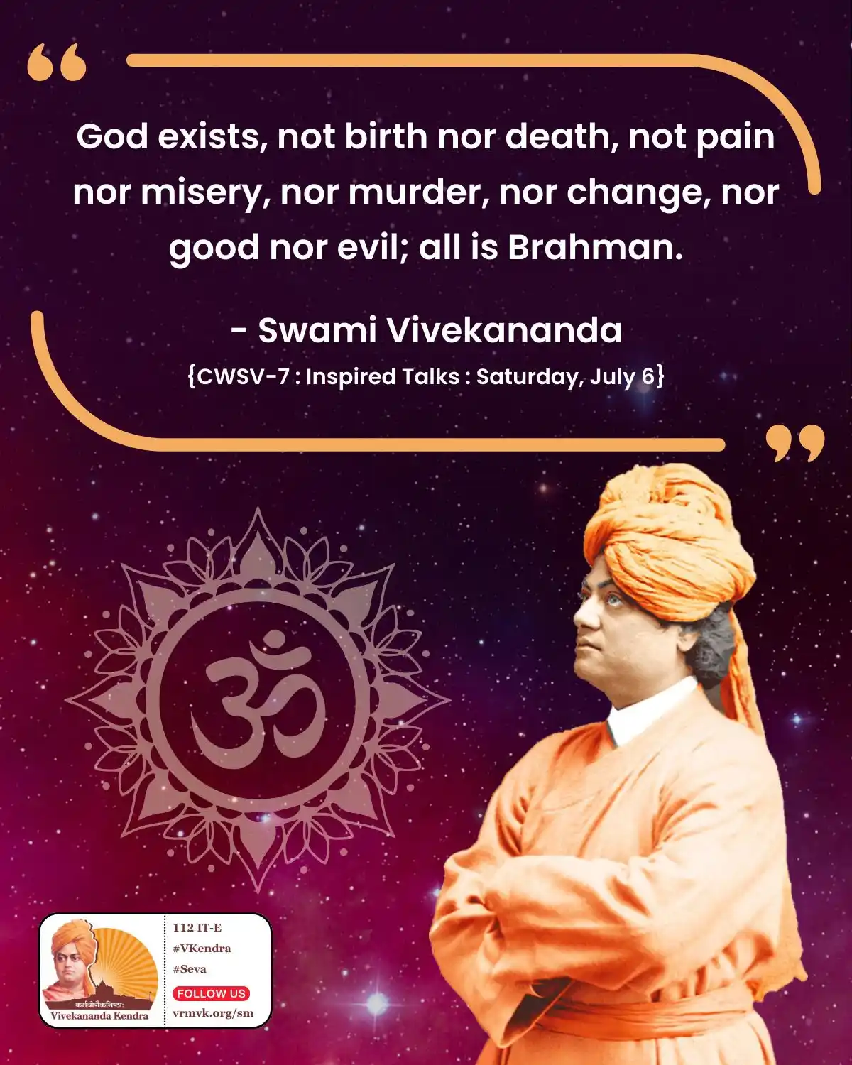 Daily Vivekananda post