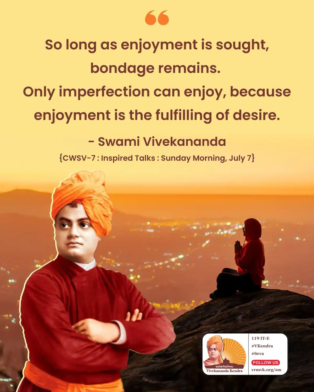 Daily Vivekananda post