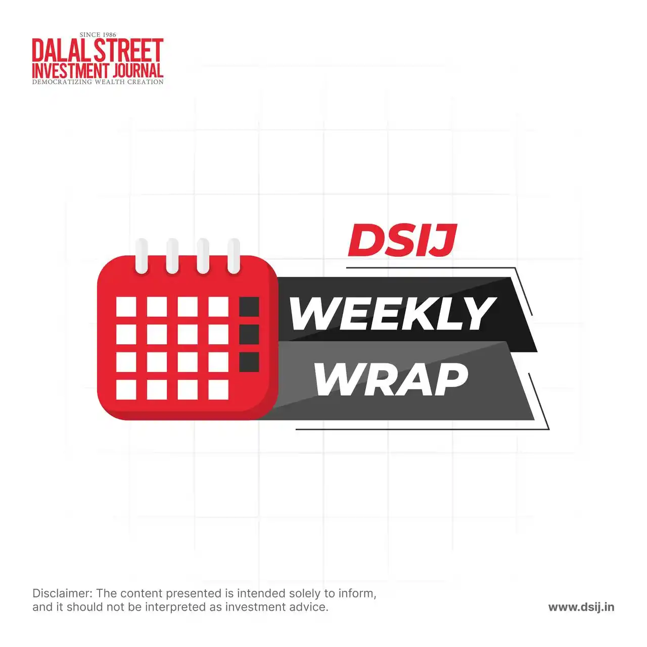 Image from Dalal Street Investment Journal (DSIJ): *Weekly Wrap (24 - 28 February 2025)* 📊 *Market Overview:* Markets s...