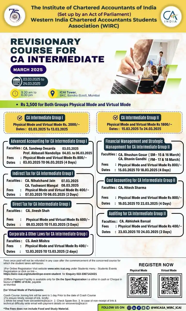 Image from Dani ki Costing®️: Kasakai future CAs? Hope May 2025 exams ki tayaari zor shor se chal r...
