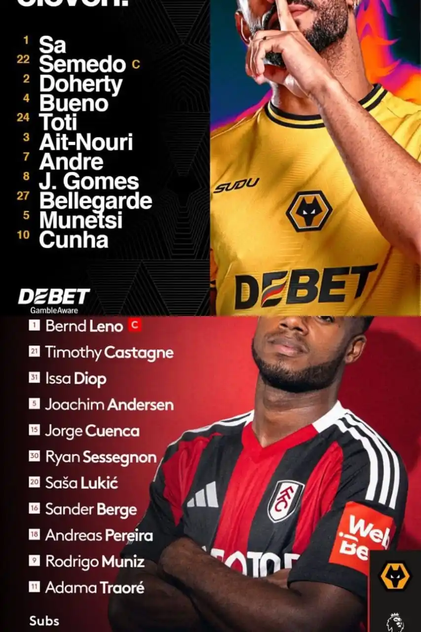 Image from DANNIE YHUNG FOOTBALL TV: Lineups 📋 <a class="text-blue-500 hover:underline cursor-pointer" hre...