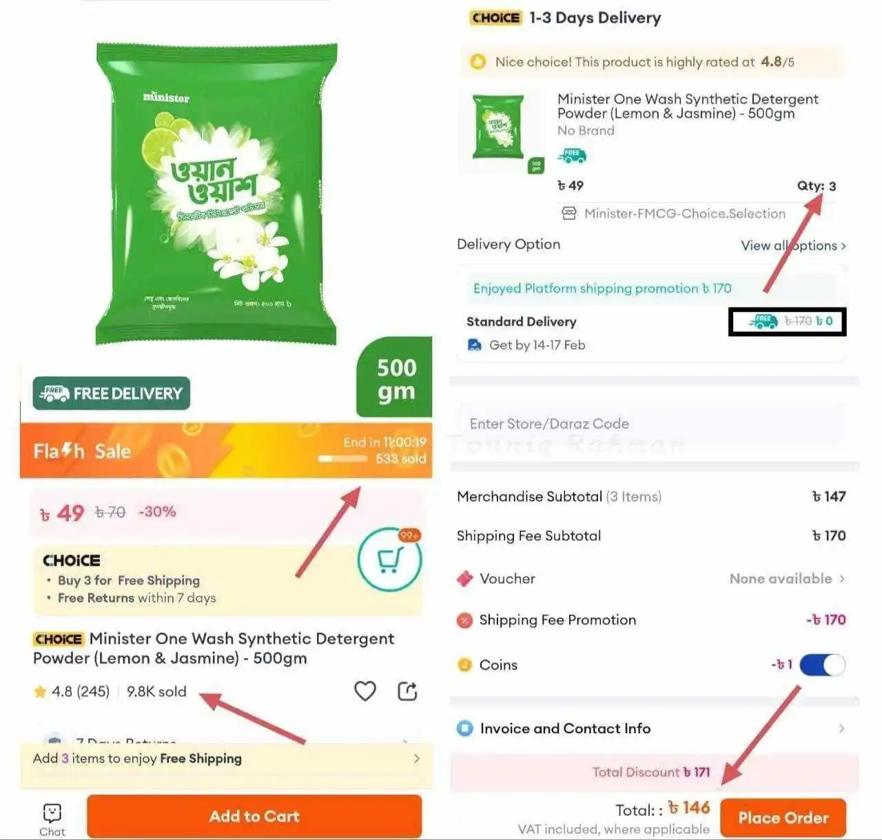 Daraz Offer & Help post