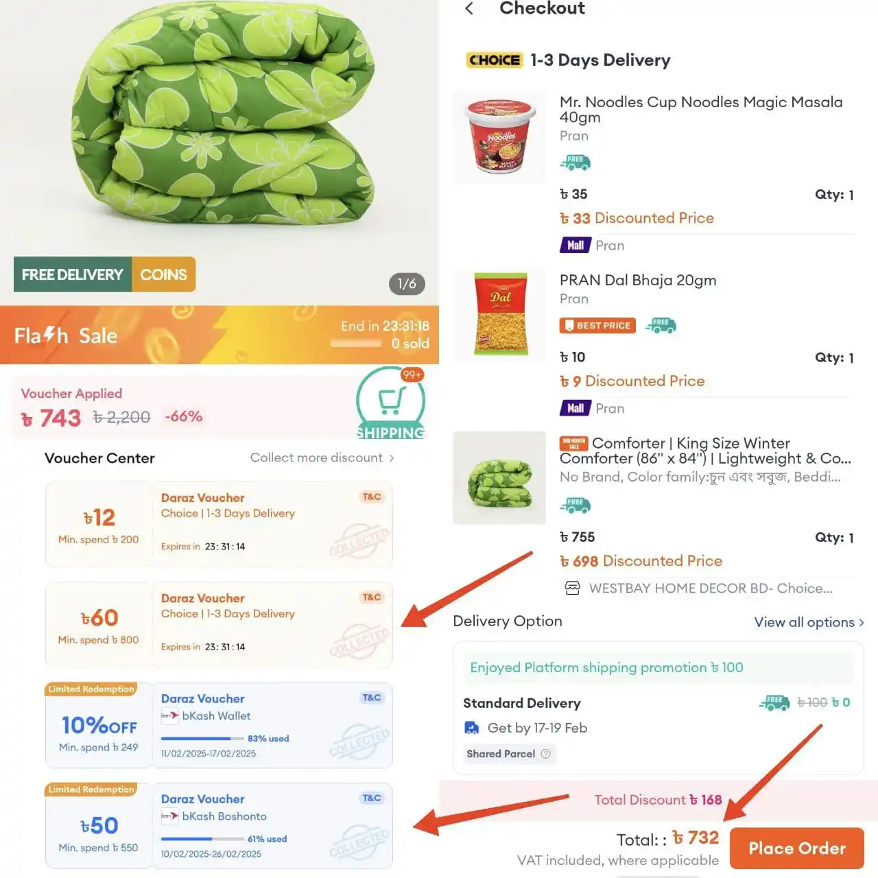 Daraz Offer & Help post