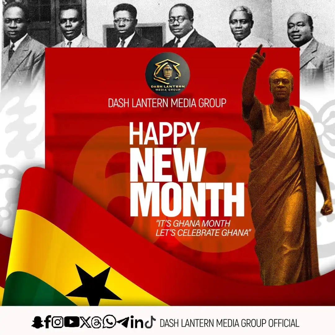 Image from Dash Lantern Media Group Official: 🇬🇠MARCH INTO GREATNESS! 🚀🔥 Ghana’s freedom wasn’t handed to us—i...