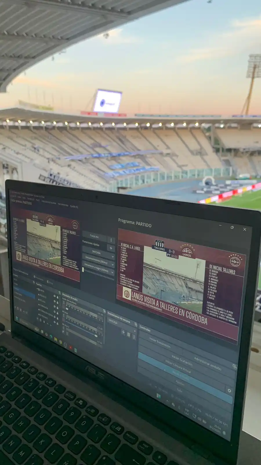David Caruso LANÚS 🇱🇻🎙️ post