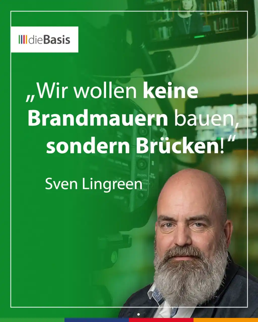 Image from dieBasis NRW: => Fortsetzung *Im Interview ebenfalls angesprochene Themen:* - Demok...