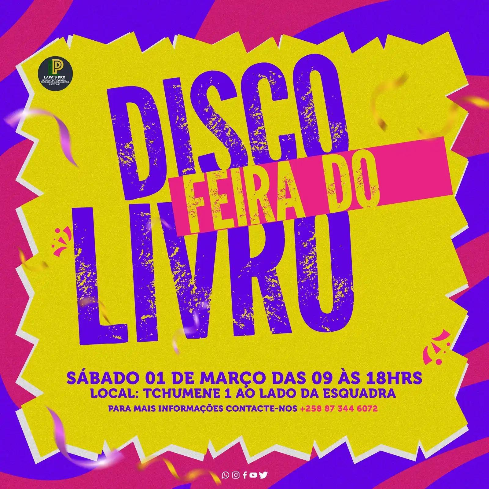 Disco 💿 & Livro 📕  post