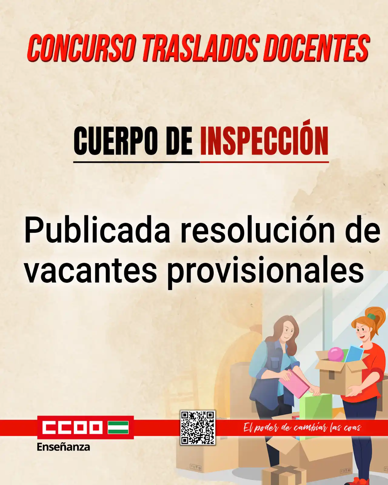 Docentes de  la Pública Federación Enseñanza CCOO Andalucía post