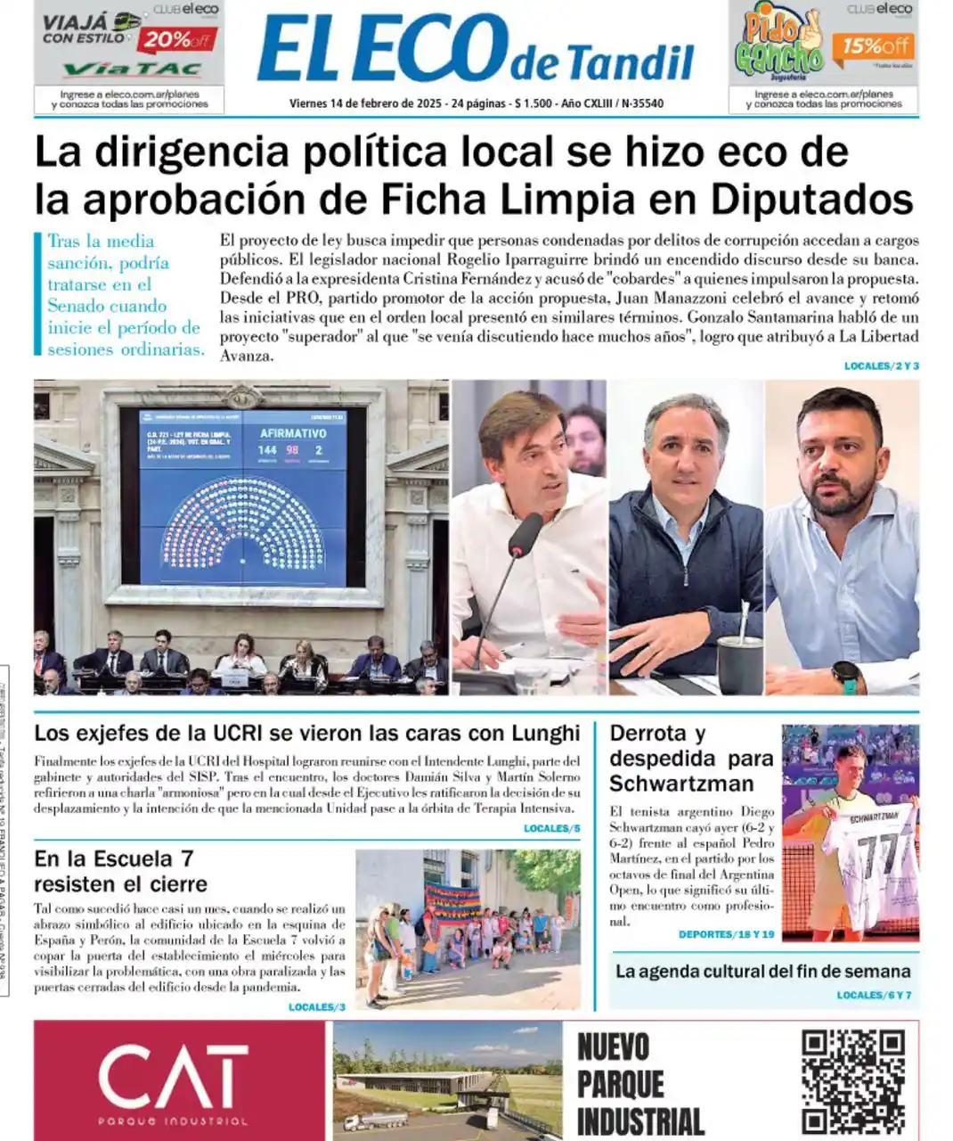 El Eco de Tandil post