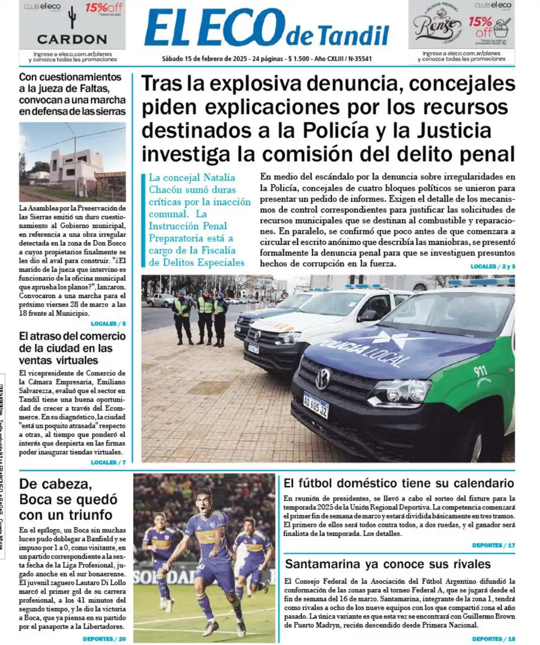 El Eco de Tandil post