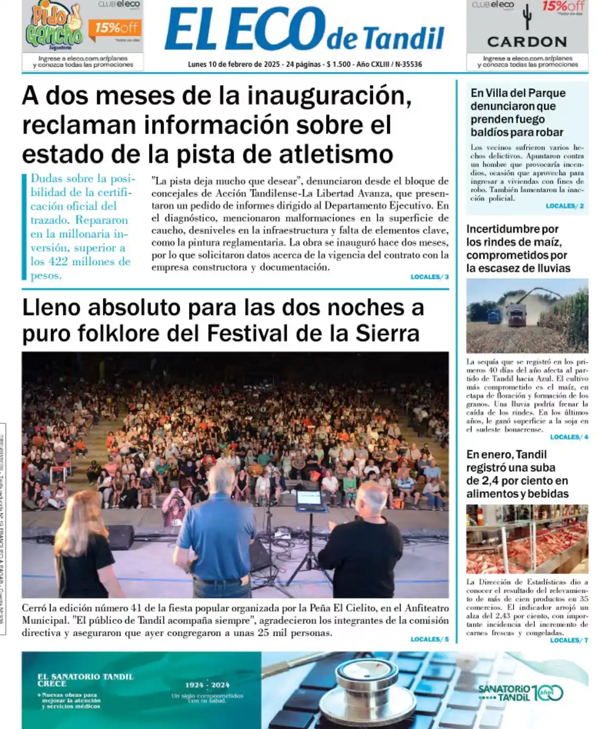 El Eco de Tandil post