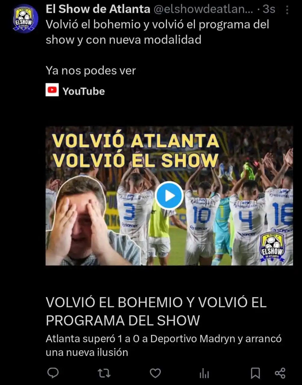 EL SHOW DE ATLANTA post