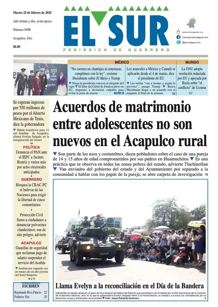 El Sur periódico De Guerrero post