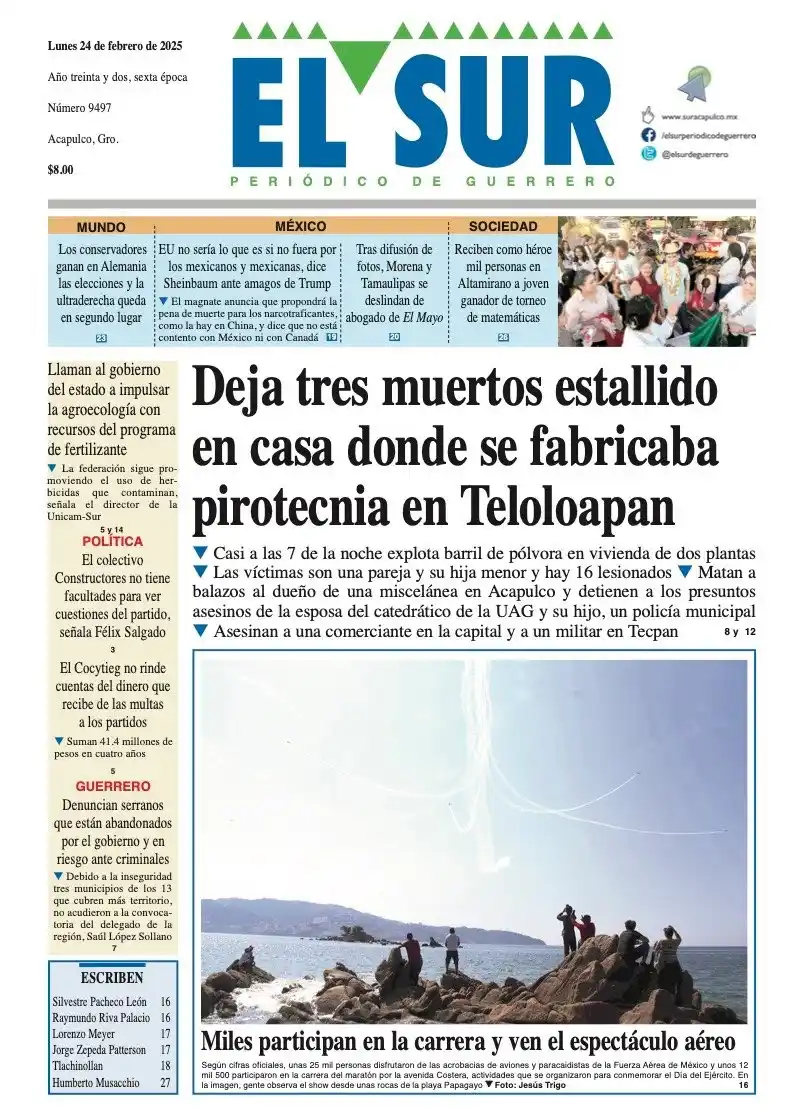 El Sur periódico De Guerrero post
