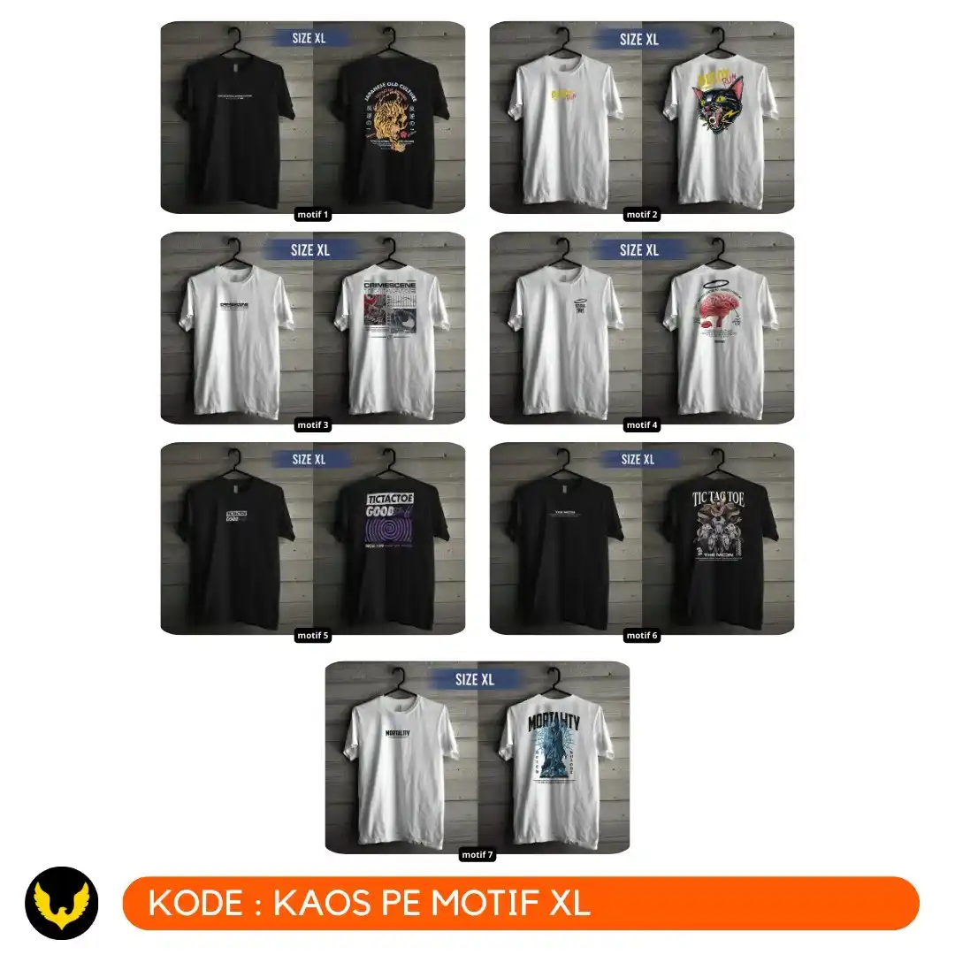 Image from ElangMas-Lombok: *New Arrivals*✨ Kaos Cowok PE Motif😍 🔗 28-0401-77 🛒 Pengambilan ...