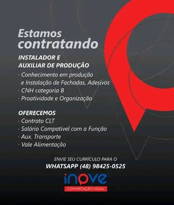 info Grande Florianópolis - Empregos e Notícias ✅ post