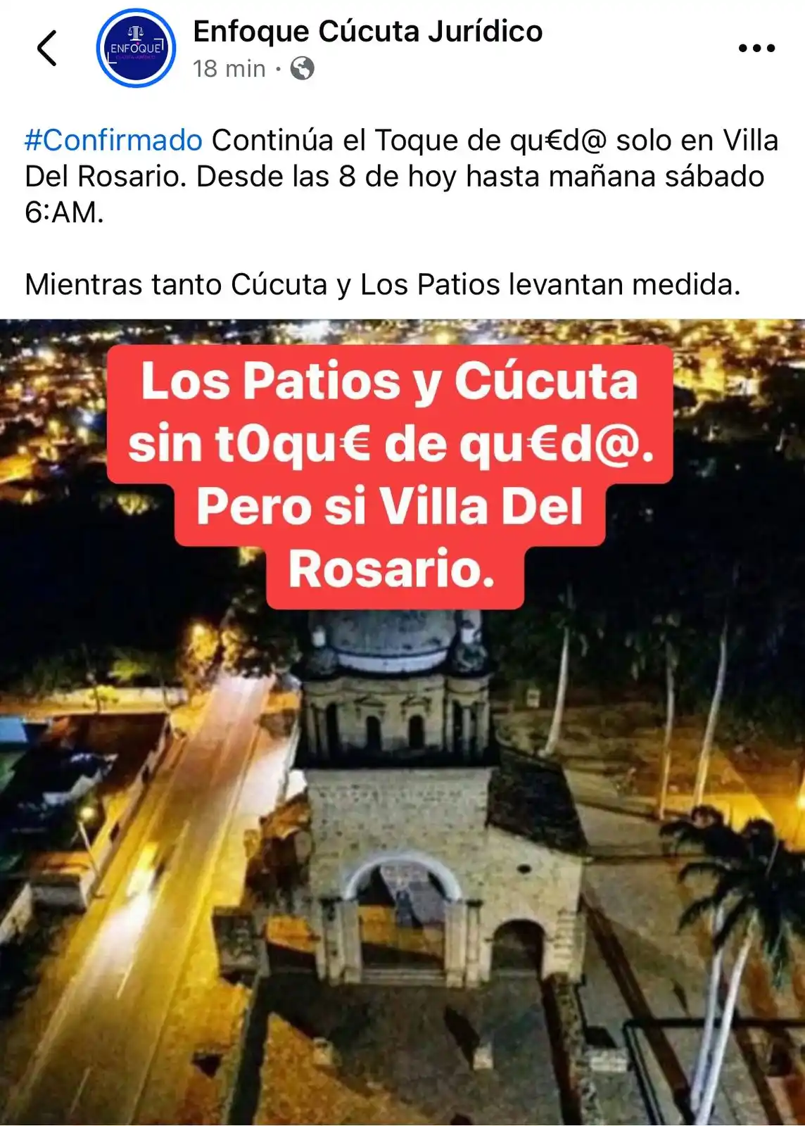 Enfoque Cúcuta post