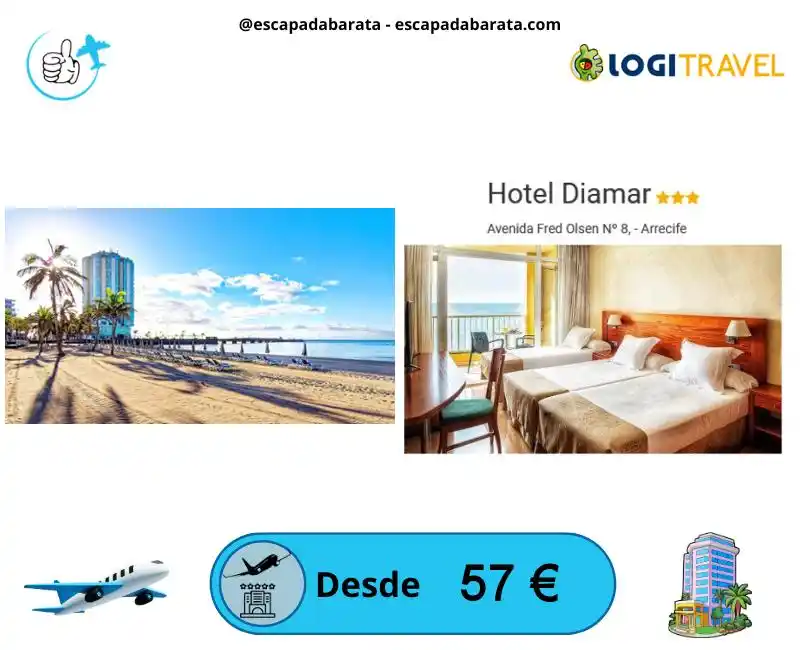 Image from escapadabarata.com🛩️ Viajes Y Escapadas A Precio De Oferta!!! Chollos de Viajes!!!: 🧳 *¡7 noches en el paraíso con hotel y vuelo!* <a class="text-blue-50...