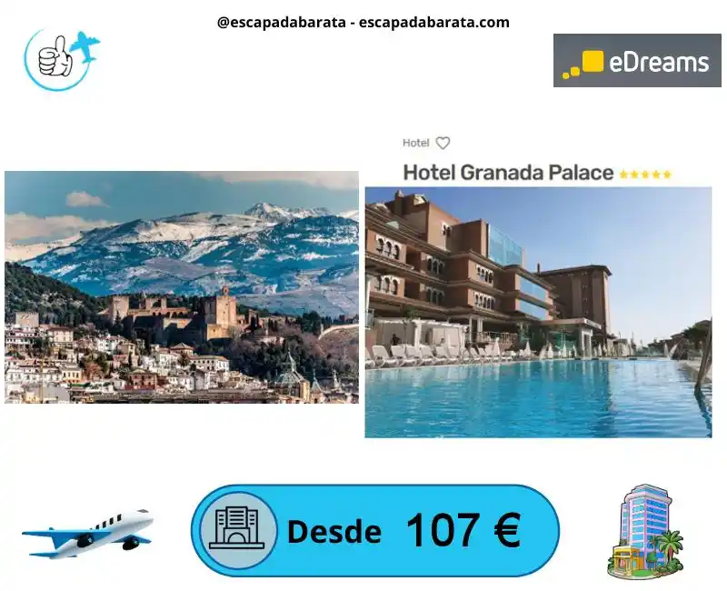 Image from escapadabarata.com🛩️ Viajes Y Escapadas A Precio De Oferta!!! Chollos de Viajes!!!: 🧳 *¡Relájate en un hotel de lujo con spa y vistas!* <a class="text-bl...