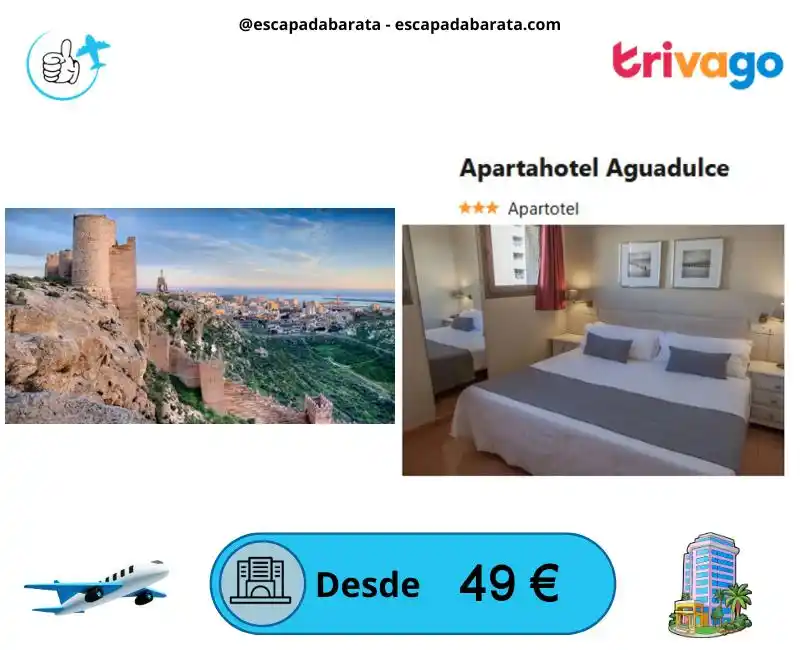 Image from escapadabarata.com🛩️ Viajes Y Escapadas A Precio De Oferta!!! Chollos de Viajes!!!: 🧳 *¡Disfruta Aguadulce! Alojamiento con piscina y vistas espectacular...