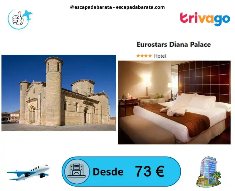 Image from escapadabarata.com🛩️ Viajes Y Escapadas A Precio De Oferta!!! Chollos de Viajes!!!: 🧳 *¡Escapada con encanto en Palencia con hotel 4 estrellas!* <a class...
