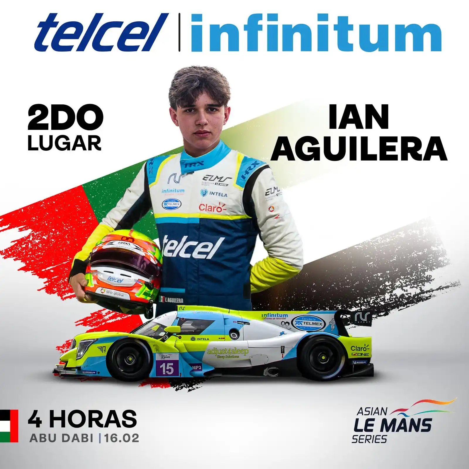 Escudería Telmex  post