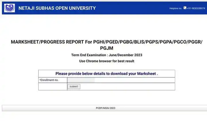(NSOU - RMV - NIOS) Exam Challenger Institute post