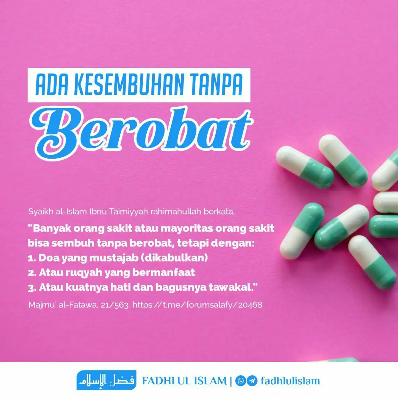 FADHLUL ISLAM post