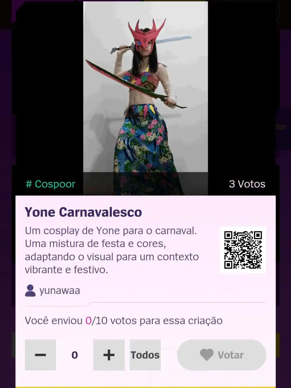 Image from family da yuninha: galeraaaa, preciso da ajuda de vocês! participei de uma competição de...