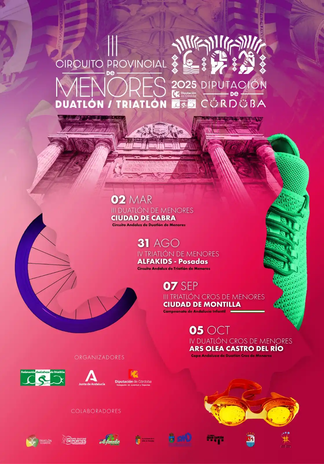 Image from FATRI - Competiciones: 📰 EL III CIRCUITO PROVINCIAL DE TRIATLÓN DE MENORES 'DIPUTACIÓN DE CÓ...