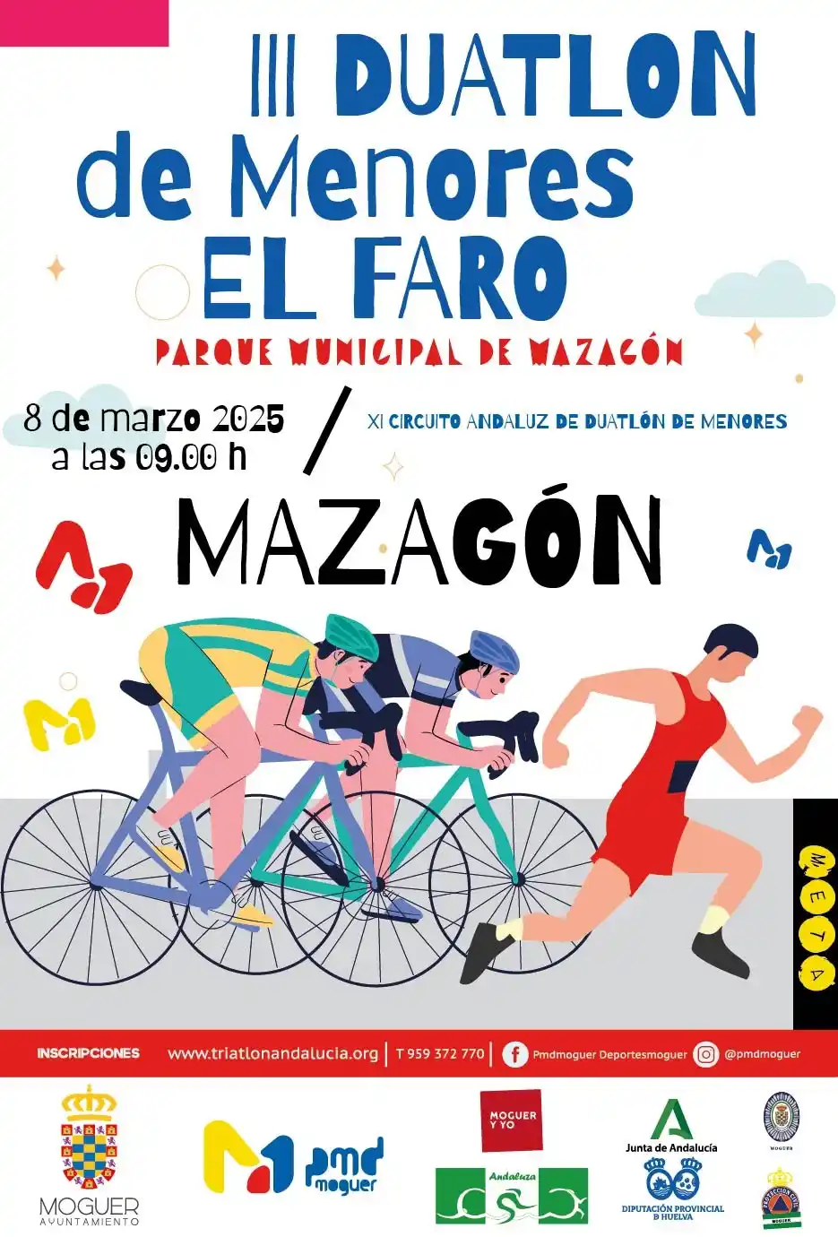 Image from FATRI - Competiciones: ⏳¡¡PRÓXIMAMENTE... APERTURA DE INSCRIPCIONES!! 🏁 III DUATLÓN DE MENOR...