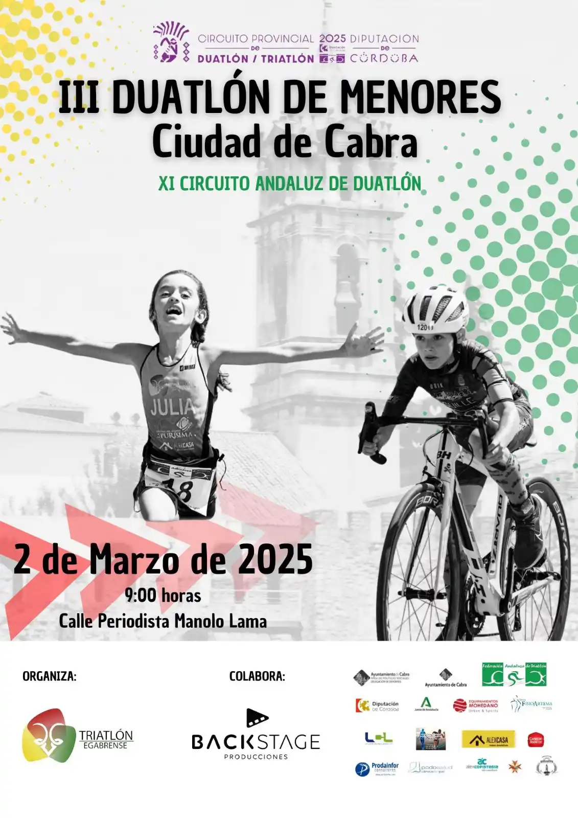 Image from FATRI - Competiciones: 📰 MÁS DE 200 MENORES INUNDARÁN LA LOCALIDAD CORDOBESA DE CABRA ESTE F...