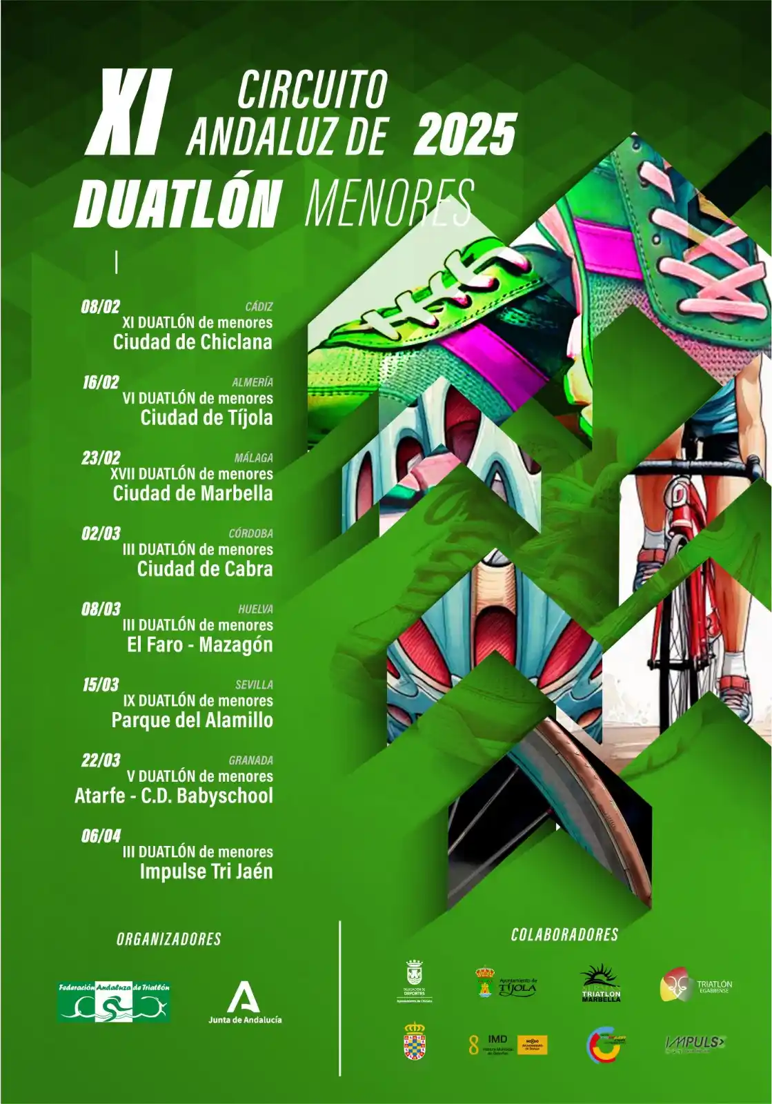 Image from FATRI - Competiciones: 🏁CLASIFICACIONES ACTUALIZADAS 🏃🚴♂🏃XI Circuito Andaluz de Duatlón...
