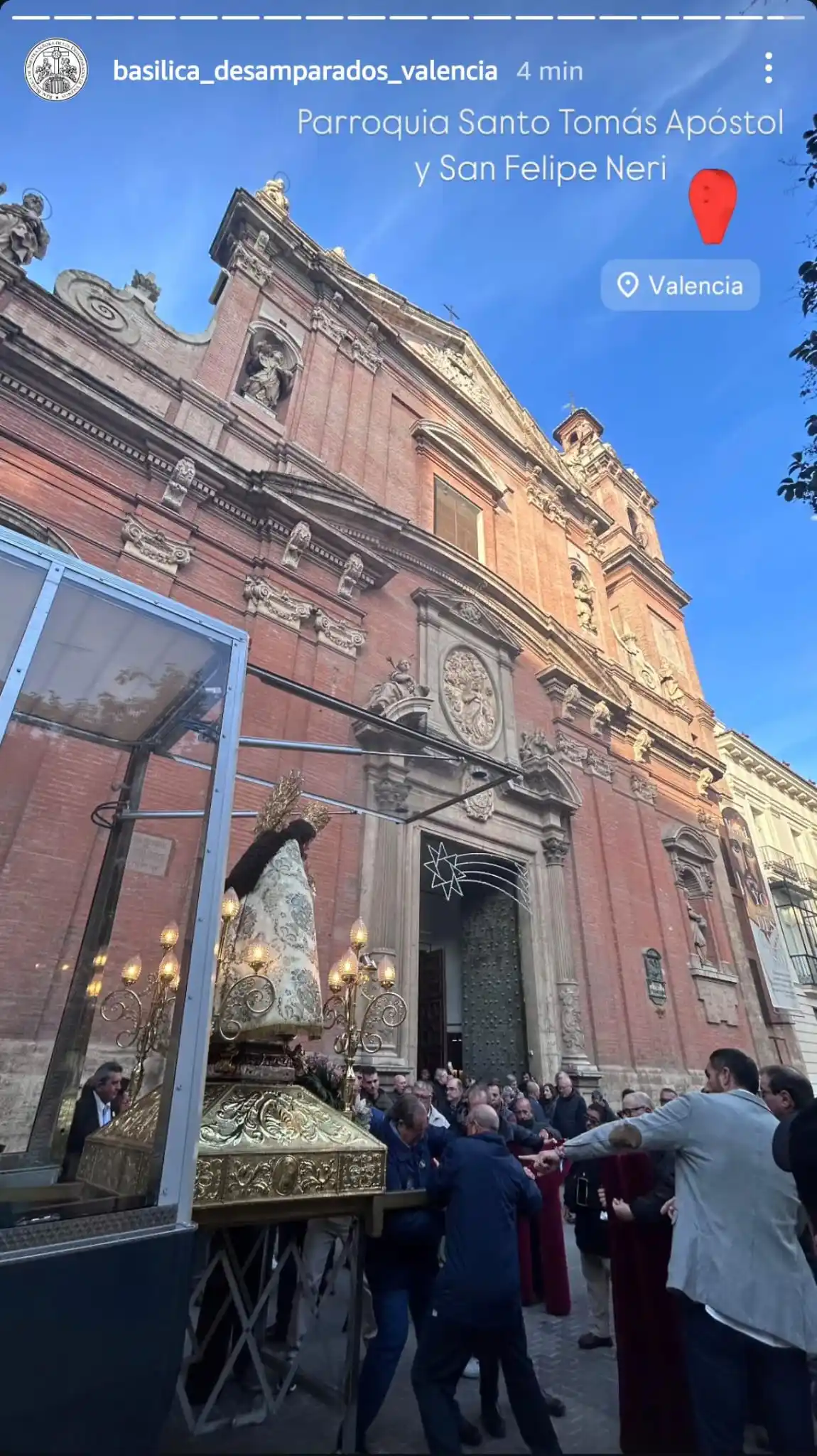 Image from Festividad Sant Bult: Nos ha etiquetado la Real Basílica de la Virgen de los Desamparados, y...